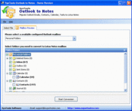 Convert PST to NSF Software screenshot